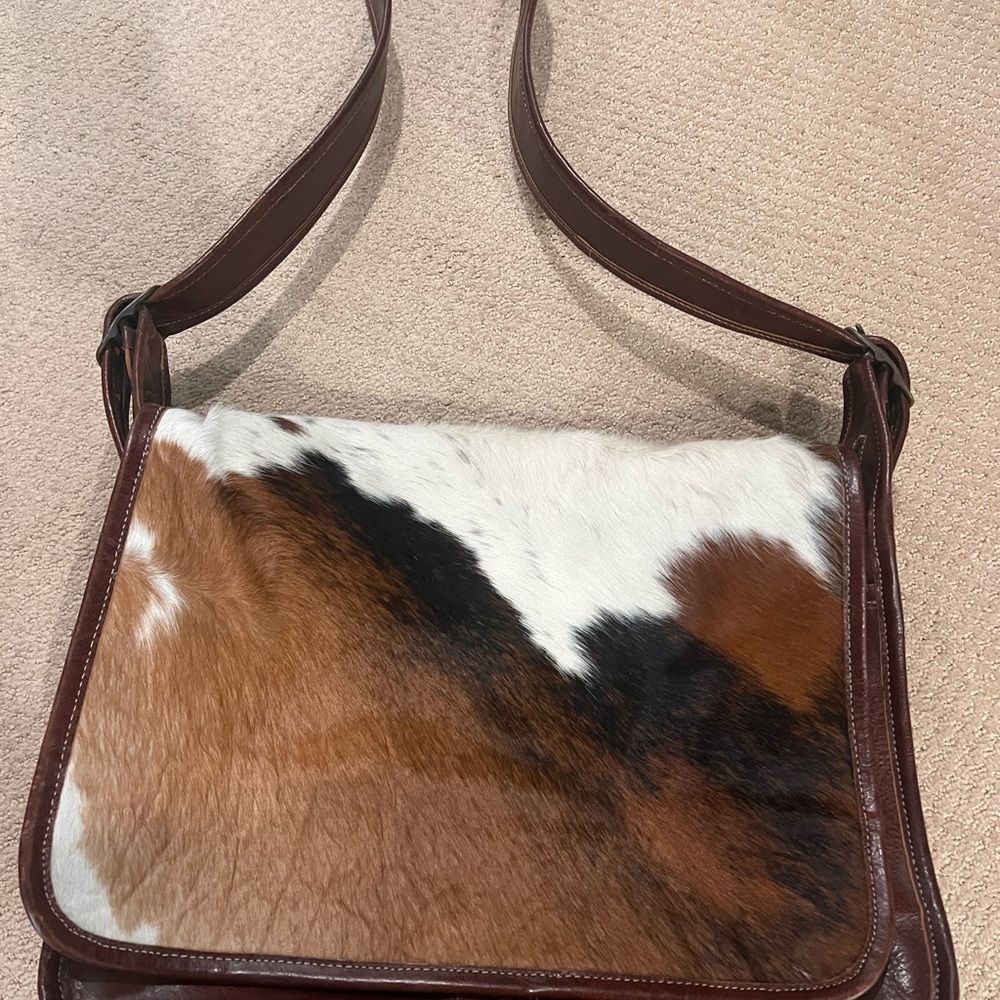 Stylish authentic cowhide Laptop/commuter bag